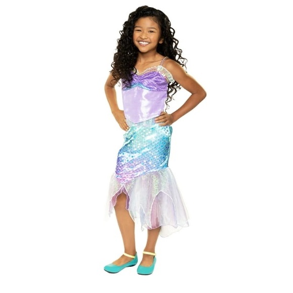 Mermaid Kids Costume - Purple and Blue - Picture 1 of 6